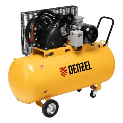 Компрессор воздушный рем. привод BCV 5500-T/270, 5,5 кВт, 270 литров, 850 л/мин Denzel по ценам производителя в Уфе с доставкой по всей России