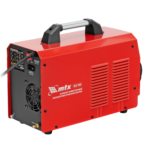 Аппарат инвертор. полуавтомат. cварки MIG-180S, 180A, ПВ 60%, катушка 5 кг MTX по ценам производителя в Уфе с доставкой по всей России