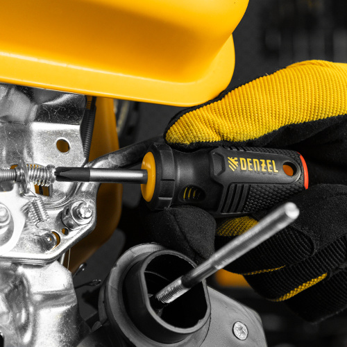 Отвертка, PH2х38 мм, S2, 3к рукоятка Denzel по ценам производителя в Уфе с доставкой по всей России