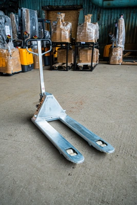 Тележка гидравлическая оцинкованная 2500 кг 1150 мм нейлоновые колеса XILIN BFG по ценам производителя в Уфе с доставкой по всей России