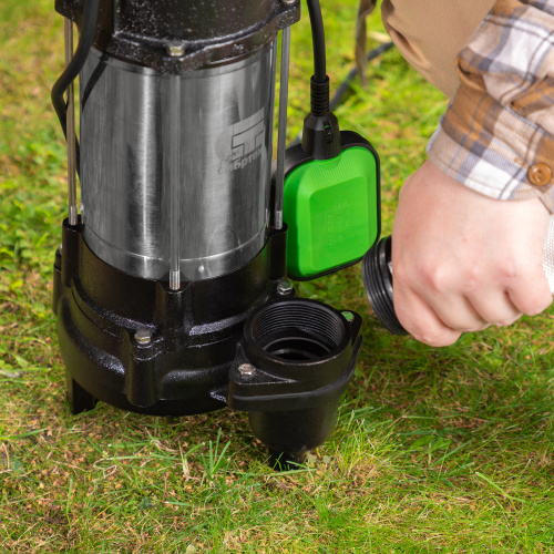 Фекальный насос СФН450, 450 Вт, напор 15 м, 21000 л/ч Сибртех по ценам производителя в Уфе с доставкой по всей России