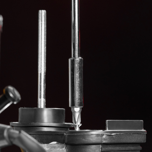 Отвертка с Т-образной эргономичной ручкой и набором бит, 11 шт, CrV Matrix по ценам производителя в Уфе с доставкой по всей России