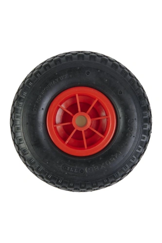 Колесо пневматическое резиновое 260 мм PR1805-2 (красное) купить в Москве с доставкой по всей России | ProtosMarket.ru