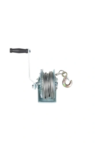 Лебедка ручная барабанная с тросом 1300кг  20м оцинкованная TOR FD по ценам производителя в Уфе с доставкой по всей России
