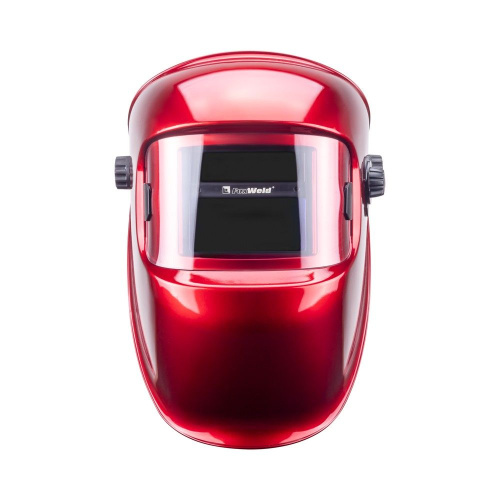 Маска сварщика КОРУНД-5 красная без коробки (ф-р 2100V, пр-во FoxWeld) по ценам производителя в Уфе с доставкой по всей России