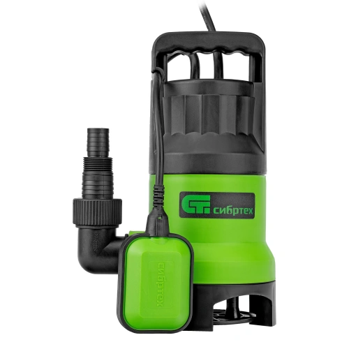 Дренажный насос для грязной воды СДН800-35, 800 Вт, напор 9 м, 13500 л/ч Сибртех по ценам производителя в Уфе с доставкой по всей России
