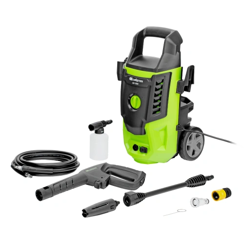 Моечная машина высокого давления АМ-1800, 1800 Вт, 140 бар, 350 л/ч, колесная Сибртех по ценам производителя в Уфе с доставкой по всей России