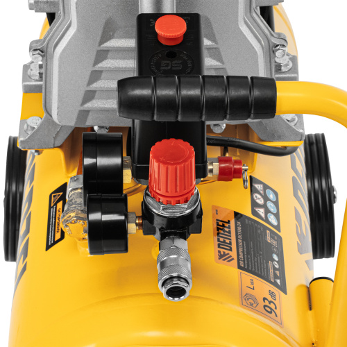 Компрессор воздушный DC1500/24, прямой привод, 1.5 кВт, 24 литра, 220 л/мин Denzel по ценам производителя в Уфе с доставкой по всей России