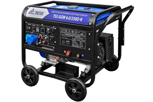 Инверторный бензиновый сварочный генератор TSS GGW 6.0/250D-R по ценам производителя в Уфе с доставкой по всей России