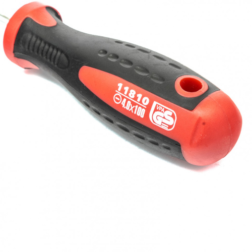 Отвертка Profi, SL4 х 100 мм, S2, двухкомпонентная рукоятка Matrix по ценам производителя в Уфе с доставкой по всей России