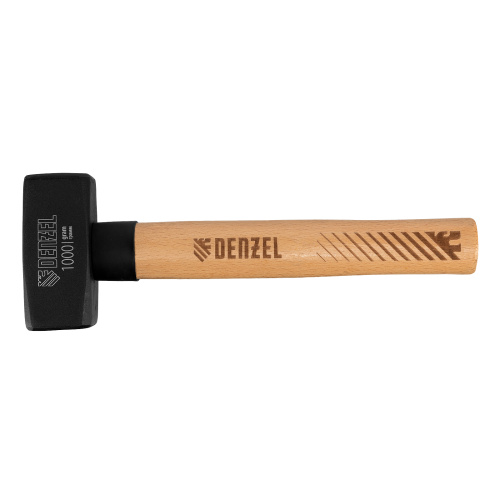 Кувалда, 1000 г, кованая головка, буковая рукоятка Denzel по ценам производителя в Уфе с доставкой по всей России