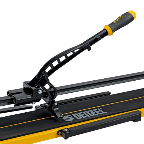 Плиткорез рельсовый 1200х16мм, каретка на подш., стальная станина, усил. рукоятка-пенал Denzel по ценам производителя в Уфе с доставкой по всей России