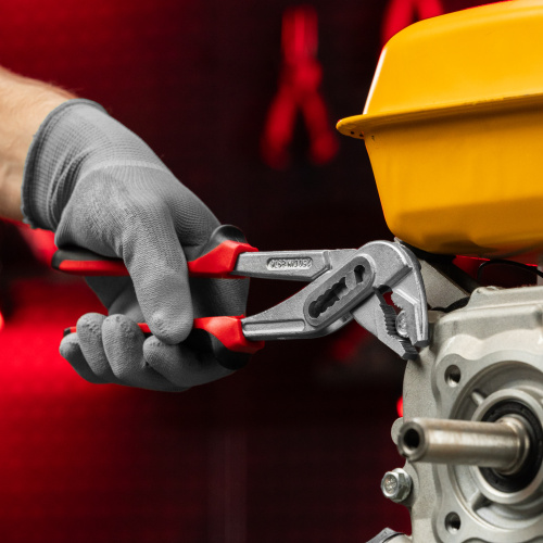 Клещи переставные Nickel (белый) 250 мм, хром-ванадий, двухкомпонентные рукоятки Matrix по ценам производителя в Уфе с доставкой по всей России