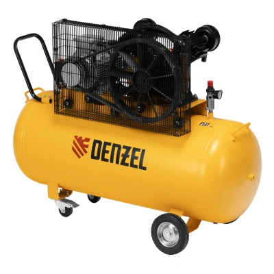 Компрессор воздушный рем. привод BCV 5500-T/270, 5,5 кВт, 270 литров, 850 л/мин Denzel по ценам производителя в Уфе с доставкой по всей России