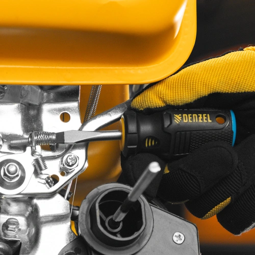 Отвертка, SL6x38 мм, S2, 3к рукоятка Denzel по ценам производителя в Уфе с доставкой по всей России