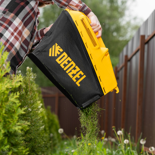 Газонокосилка бензиновая GLD-460SP, 146 куб.см, ширина 46 см, привод 7 уровней, травосборник 50 л Denzel по ценам производителя в Уфе с доставкой по всей России