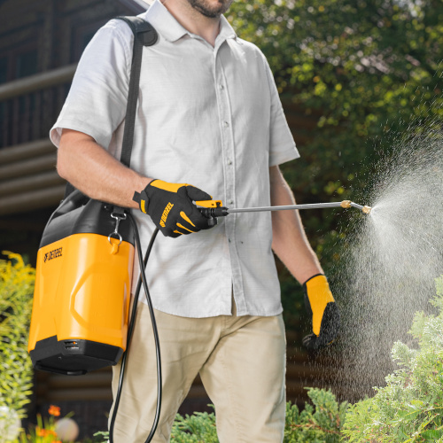 Опрыскиватель аккумуляторный D-5LI, 5 л, Li-Ion акк., 12 В, 2 Ач Denzel по ценам производителя в Уфе с доставкой по всей России