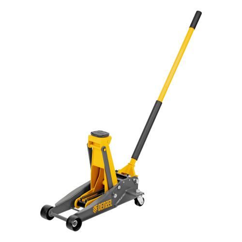 Домкрат гидравлический подкатной, 3 т, 125-470 мм, быстрый подъем, проф. Denzel по ценам производителя в Уфе с доставкой по всей России