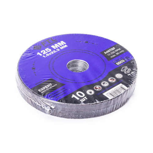 Круг отрезной по металлу FTL Expert 125 х 1,6 х 22,2 мм A46TBF по ценам производителя в Уфе с доставкой по всей России