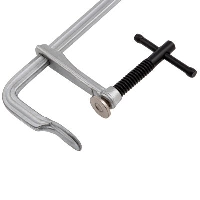 Струбцина F-образная, 80x400мм, кованая Denzel по ценам производителя в Уфе с доставкой по всей России