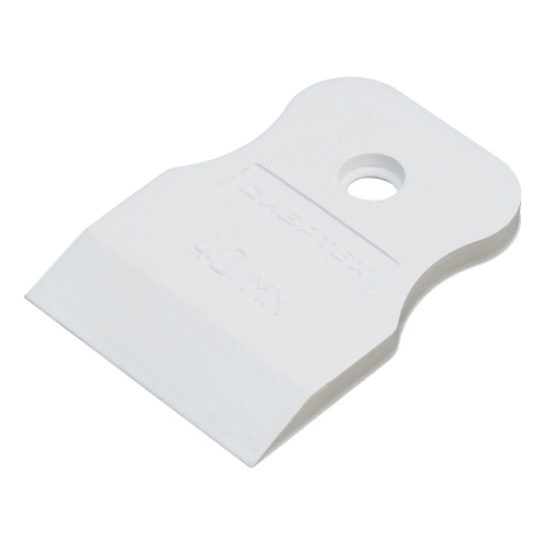 Шпатель, белая резина, 40 мм Сибртех по ценам производителя в Уфе с доставкой по всей России