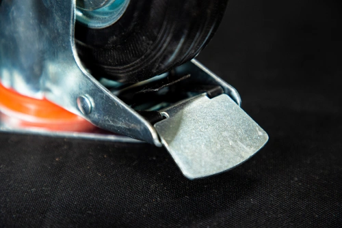 Колесо поворотное резина SRCLb 55 125 мм с тормозом (N) по ценам производителя в Уфе с доставкой по всей России