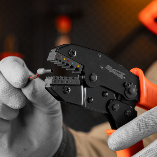 Клещи, 0.5-6 мм, для обжима электрокабеля Sparta по ценам производителя в Уфе с доставкой по всей России