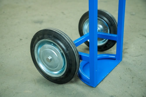 Тележка для газовых баллонов TOR ГБ-1, 1 баллон (литые колеса 250мм) по ценам производителя в Уфе с доставкой по всей России