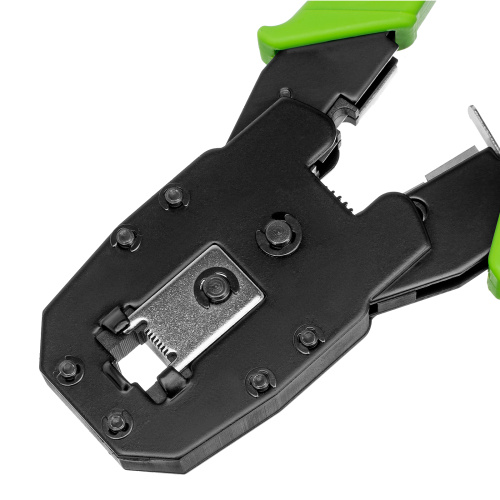 Клещи для обжима телефонных и компьютерных клемм 4P, 6P, 8P, функция обрезания проводов Сибртех по ценам производителя в Уфе с доставкой по всей России