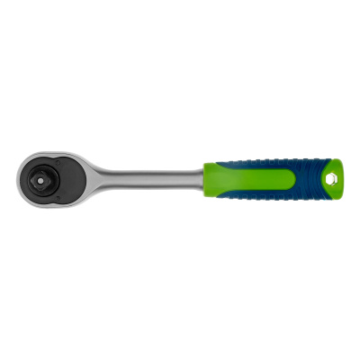 Ключ-трещотка 3/8", 45 зубьев, с быстрым сбросом, матовый хром Сибртех по ценам производителя в Уфе с доставкой по всей России