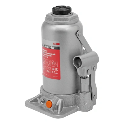 Домкрат гидравлический бутылочный, 16 т, h подъема 230-460 мм Matrix купить в Москве с доставкой по всей России | ProtosMarket.ru