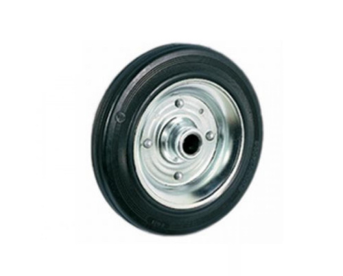 Колесо литая резина C 46 100 мм без втулки, чашек и болта (N) по ценам производителя в Уфе с доставкой по всей России