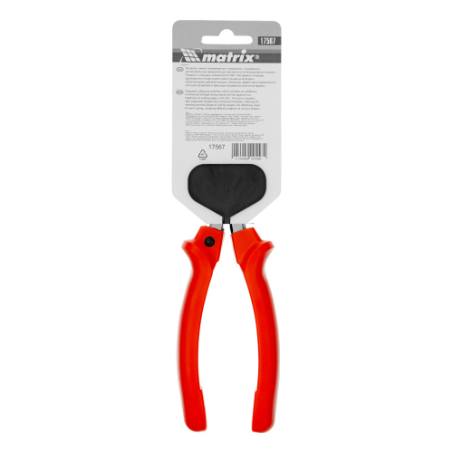 Бокорезы, Standard, 180 мм, шлифованные, пластмассовые рукоятки Matrix по ценам производителя в Уфе с доставкой по всей России