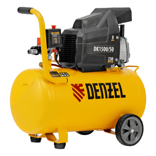 Компрессор воздушный DK1500/50, Х-PRO 1.5 кВт, 230 л/мин, 50 л Denzel по ценам производителя в Уфе с доставкой по всей России