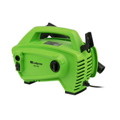 Моечная машина высокого давления АМ-1100, 1100 Вт, 90 бар, 280 л/ч, переносная Сибртех по ценам производителя в Уфе с доставкой по всей России