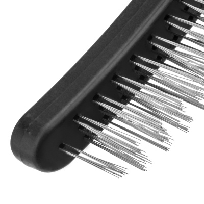 Щетка трехрядная металлическая с пластмассовой ручкой Sparta по ценам производителя в Уфе с доставкой по всей России