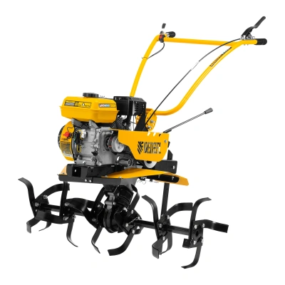 Мотоблок DPT-170SB, 7 л.с., ремен.сцеп, фрез 3х4, ШОМ, без колес, передачи 2В/1Н Denzel по ценам производителя в Уфе с доставкой по всей России