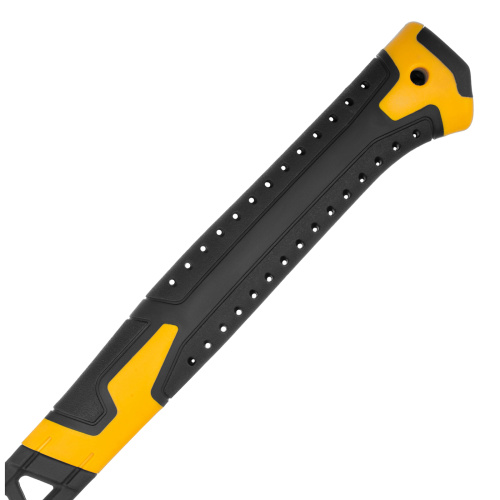 Молоток строительный 450 г, цельнокованый,боек с магнитом, двухкомп. обрезин. рук-ка Denzel по ценам производителя в Уфе с доставкой по всей России