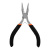 Длинногубцы прямые Mini, 130 мм, никелированные, авторазжим Sparta по ценам производителя в Уфе с доставкой по всей России