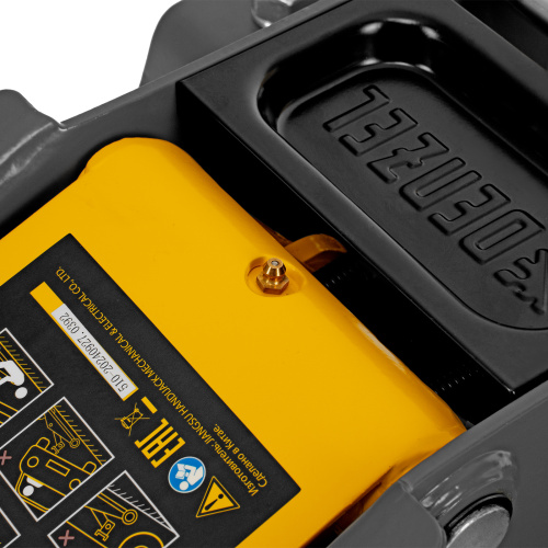 Домкрат гидравлический подкатной, 3 т, 75-500 мм, быстрый подъем, низкий подхват, проф. Denzel по ценам производителя в Уфе с доставкой по всей России