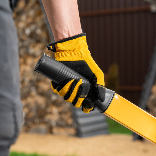 Тачка строительная, усиленная, объем 140 л, 230 кг, колесо 15х6.00-6 Denzel по ценам производителя в Уфе с доставкой по всей России