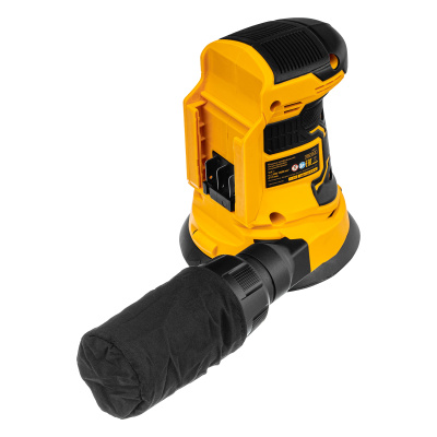 Машина шлифовальная эксцентриковая аккумуляторная COS-125-0, 18В Li-Ion Denzel по ценам производителя в Уфе с доставкой по всей России