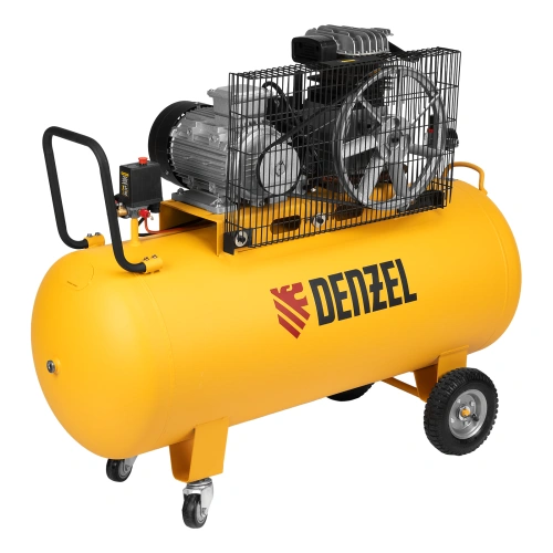 Компрессор воздушный BCI3000-T/200, ременный привод , 3.0 кВт, 200 литров, 530 л/мин Denzel по ценам производителя в Уфе с доставкой по всей России