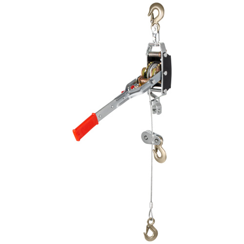 Лебедка рычажная, тяга 4 т, подъем 1.6 т, двойное храповое колесо Matrix по ценам производителя в Уфе с доставкой по всей России