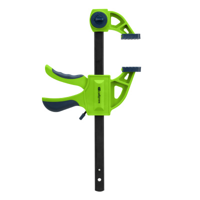 Струбцина F-образная, быстрозажимная, 150 х 70 х 360 мм, пластиковый корпус, фиксатор, двухкомпонентная рукоятка Сибртех по ценам производителя в Уфе с доставкой по всей России