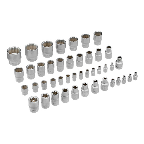 Набор инструментов 1/2", 1/4", CrV, 12 гранные головки, пластиковый кейс, 109 предмета Stels по ценам производителя в Уфе с доставкой по всей России