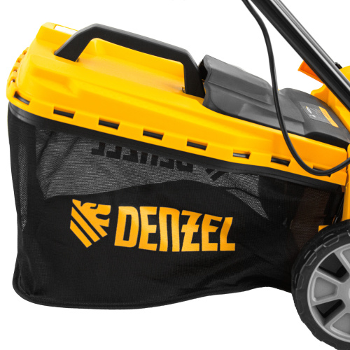 Газонокосилка электрическая GM-1600, 1600 Вт, ширина 36 см, 3 уровя, травосборник 35 л. Denzel по ценам производителя в Уфе с доставкой по всей России