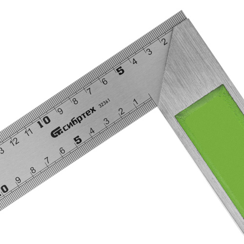 Угольник, 300 мм, металлический Сибртех по ценам производителя в Уфе с доставкой по всей России