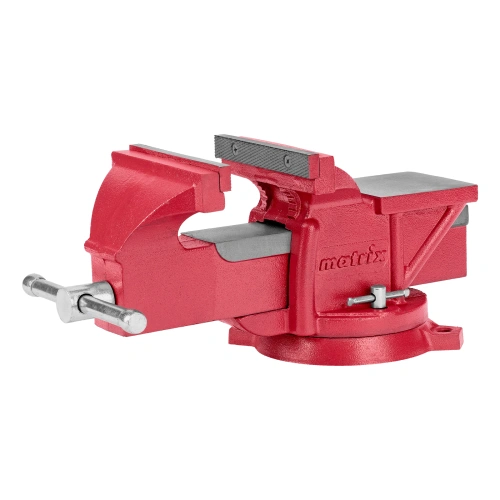 Тиски слесарные, 150 мм, поворотные, с наковальней Matrix по ценам производителя в Уфе с доставкой по всей России