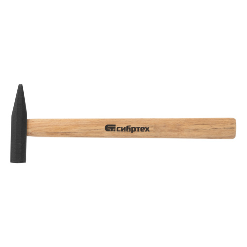 Молоток слесарный 300 г, квадратный боек, деревянная рукоятка Сибртех по ценам производителя в Уфе с доставкой по всей России